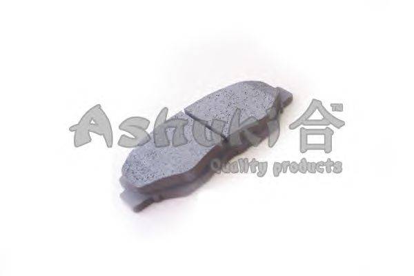 Комплект тормозных колодок, дисковый тормоз ASHUKI 1080-1604