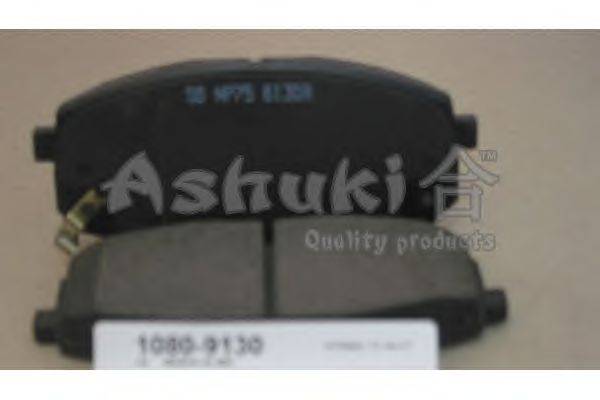 Комплект тормозных колодок, дисковый тормоз ASHUKI 10809130