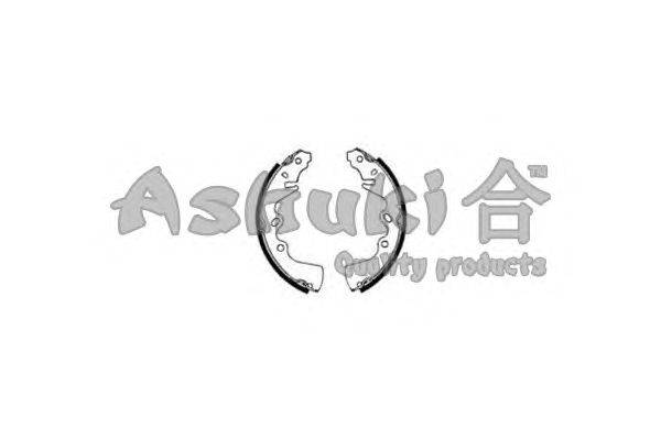 Комплект тормозных колодок ASHUKI M070-01