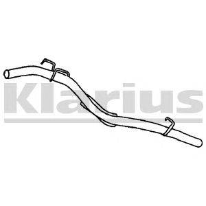 Труба выхлопного газа KLARIUS 140098