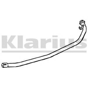 Труба выхлопного газа KLARIUS 140128