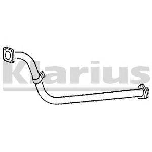 Труба выхлопного газа KLARIUS 140180