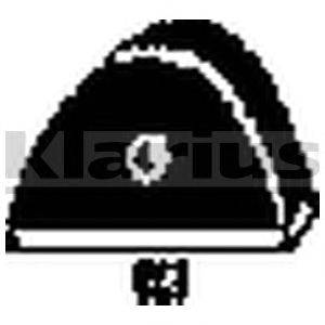 Кронштейн, система выпуска ОГ BOSAL 253302