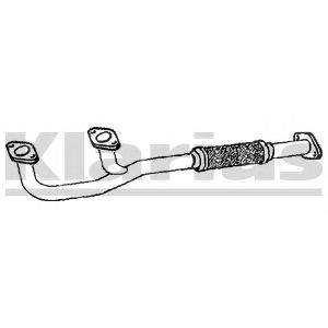 Труба выхлопного газа KLARIUS 301497