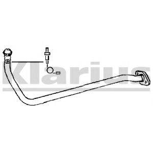 Труба выхлопного газа KLARIUS 301465