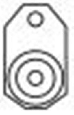 Кронштейн, система выпуска ОГ SIGAM 024019