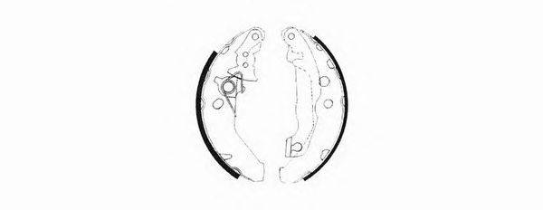 Комплект тормозных колодок SIMER S657