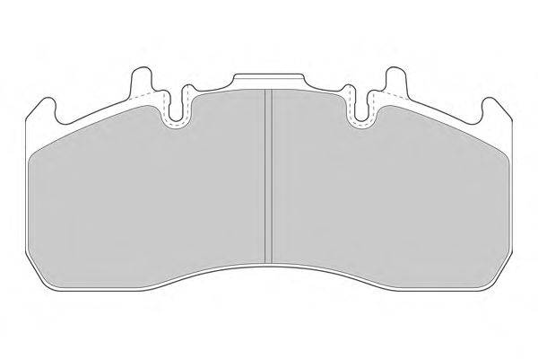 Комплект тормозных колодок, дисковый тормоз SIMER 29173