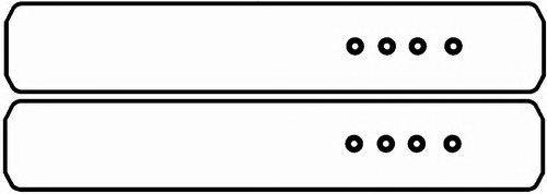 Комплект прокладок, крышка головки цилиндра BGA RK5351