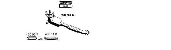 Система выпуска ОГ ERNST 031372