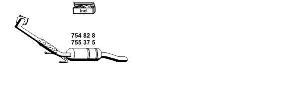 Система выпуска ОГ ERNST 190155