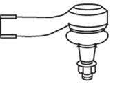 Наконечник поперечной рулевой тяги FRAP 1899