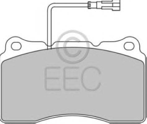 Комплект тормозных колодок, дисковый тормоз EEC BRP1424