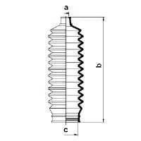 Пыльник, рулевое управление SPIDAN 83854
