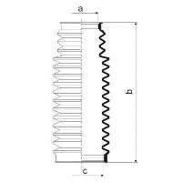 Пыльник, рулевое управление SPIDAN 83944