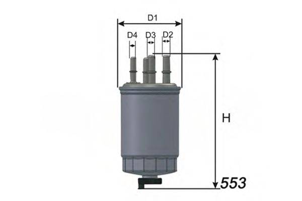 Топливный фильтр MISFAT M532