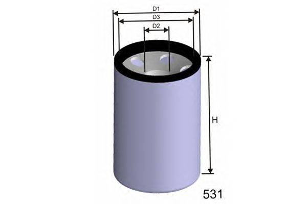 Масляный фильтр MISFAT Z626