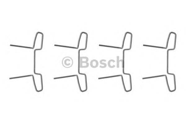 Комплектующие, колодки дискового тормоза BOSCH AP016