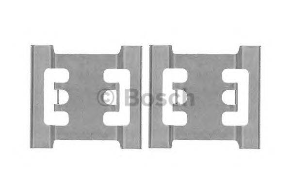 Комплектующие, колодки дискового тормоза BOSCH 1 987 474 437