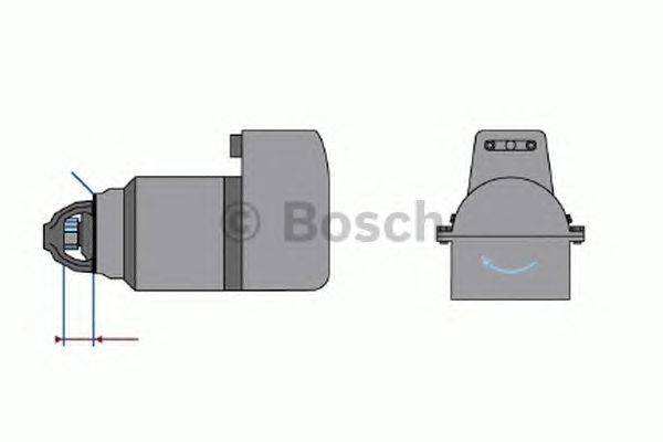 Стартер JENBACHER WERKE 120345