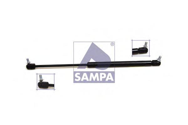 Газовая пружина, фронтальная крышка SAMPA 020.226
