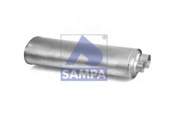 Средний / конечный глушитель ОГ SAMPA 021160