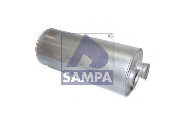 Средний / конечный глушитель ОГ SAMPA 031465