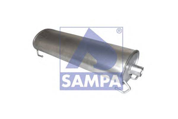 Средний / конечный глушитель ОГ SAMPA 061.209
