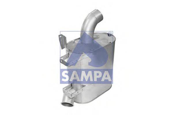 Средний / конечный глушитель ОГ SAMPA 079.156