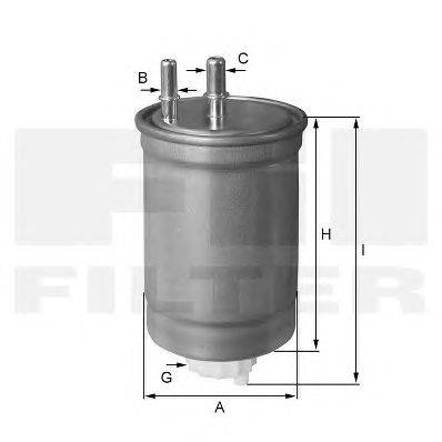 Топливный фильтр FIL FILTER ZP 8087 FMBM