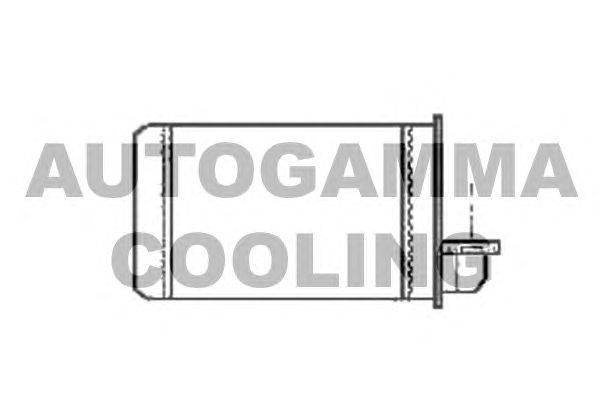Теплообменник, отопление салона AUTOGAMMA 101687