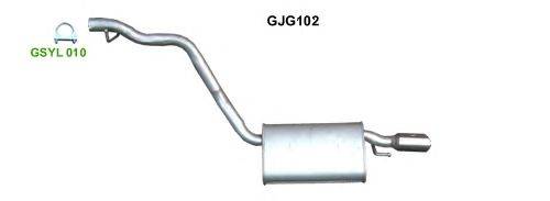 Система выпуска ОГ GT Exhaust 10492