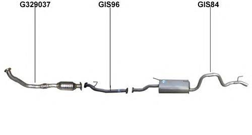 Система выпуска ОГ GT Exhaust 3071