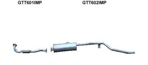 Система выпуска ОГ GT Exhaust 3141