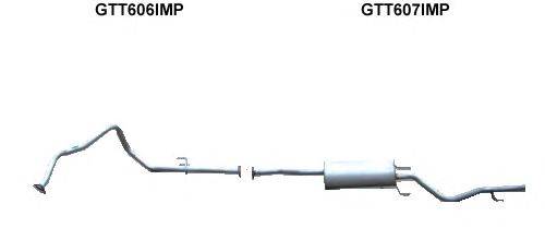 Система выпуска ОГ GT Exhaust 3148