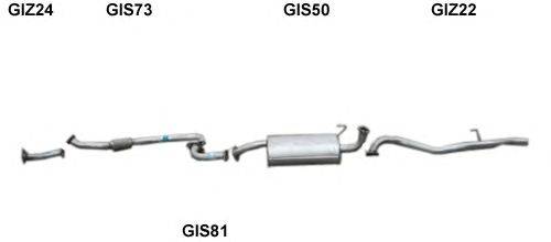 Система выпуска ОГ GT Exhaust 4025