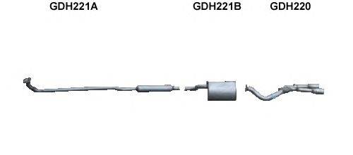 Система выпуска ОГ GT Exhaust 4199
