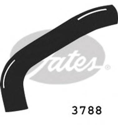 Шланг радиатора GATES 3788
