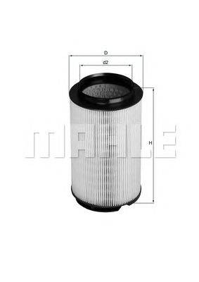 Воздушный фильтр KNECHT LX 1628