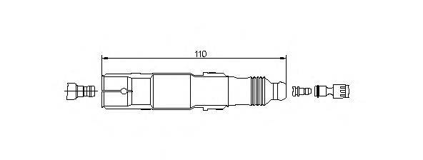 Вилка, свеча зажигания BREMI 13272A5