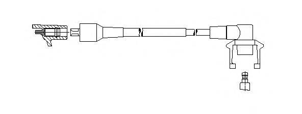 Провод зажигания NGK 870118