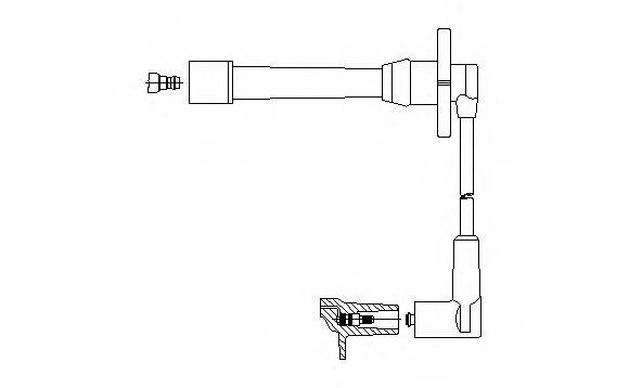 Провод зажигания NGK 870293