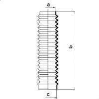 Пыльник, рулевое управление EKG 983809