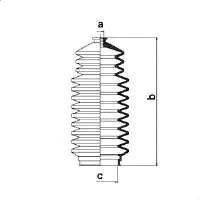 Пыльник, рулевое управление EKG 983817