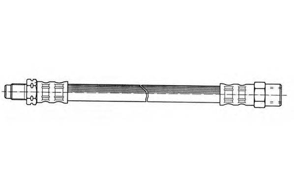 Тормозной шланг FERODO FHY2031