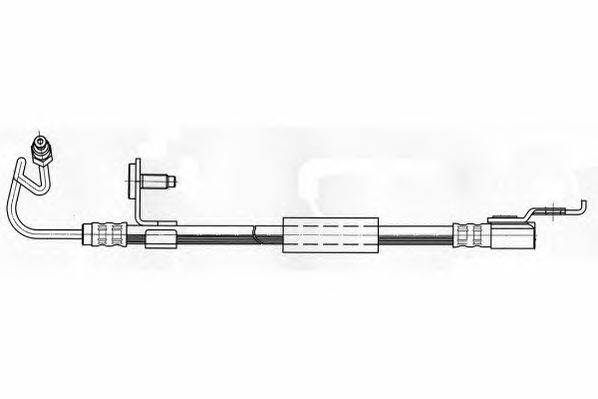 Тормозной шланг FERODO FHY2276