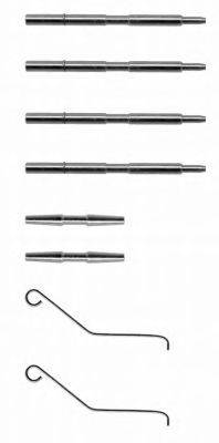 Комплектующие, колодки дискового тормоза MINTEX MBA1044