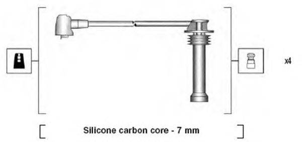 Комплект проводов зажигания MAGNETI MARELLI 941325150906