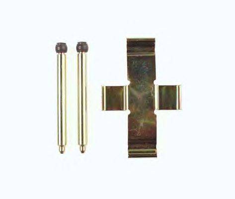 комплект принадлежностей, тормозной суппорт BUDWEG CALIPER 411024