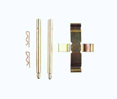 комплект принадлежностей, тормозной суппорт BUDWEG CALIPER 412045